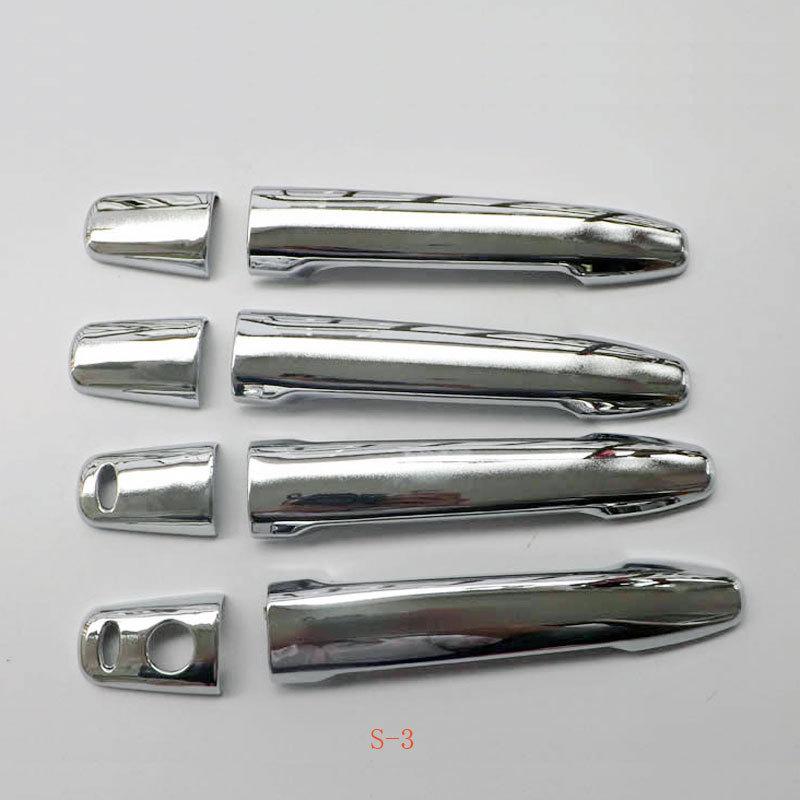 Door Handle ABS Plastic Chrome Cover Decoration for Citroen C4 Aircross 2012 Car Styling Stickers Auto Accessories 8 Pcs