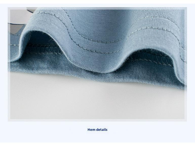 Футболка с коротким рукавом для мальчиков в корейском стиле 2025 года