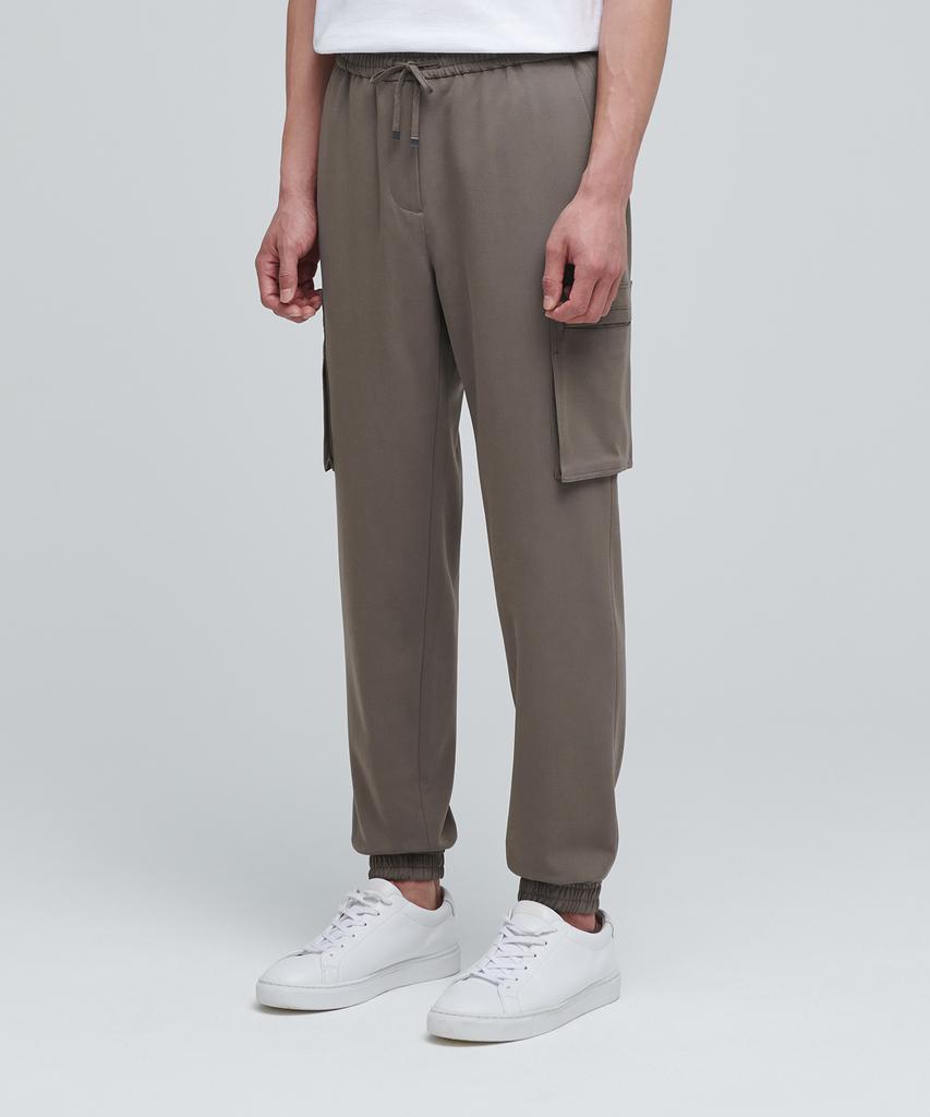 MUSINSA STANDARD Easy Elastic Cargo Jogger Slacks [Dusty Beige]