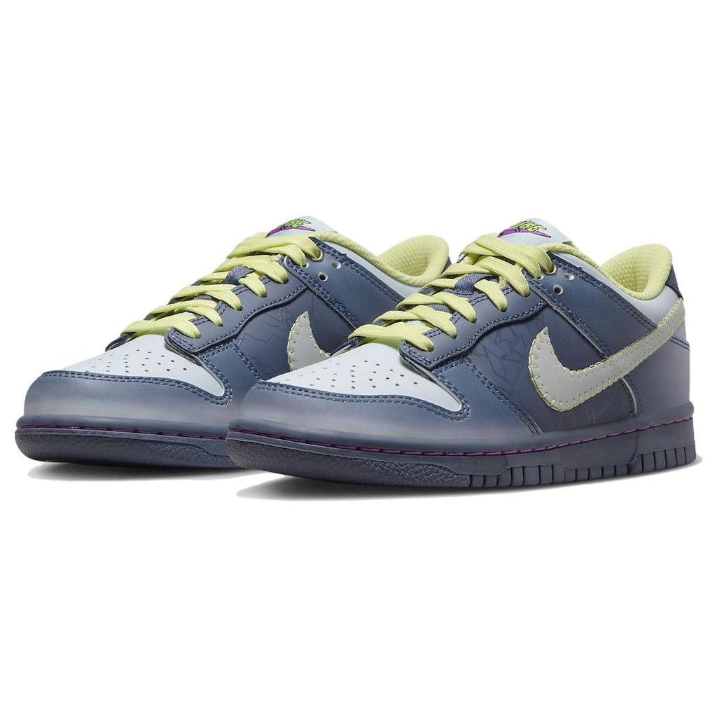 Nike Dunk Low GS Хэллоуин — я бесстрашен! Детские кроссовки Blue Diffused-Blue Blue-Tint FQ8354-491