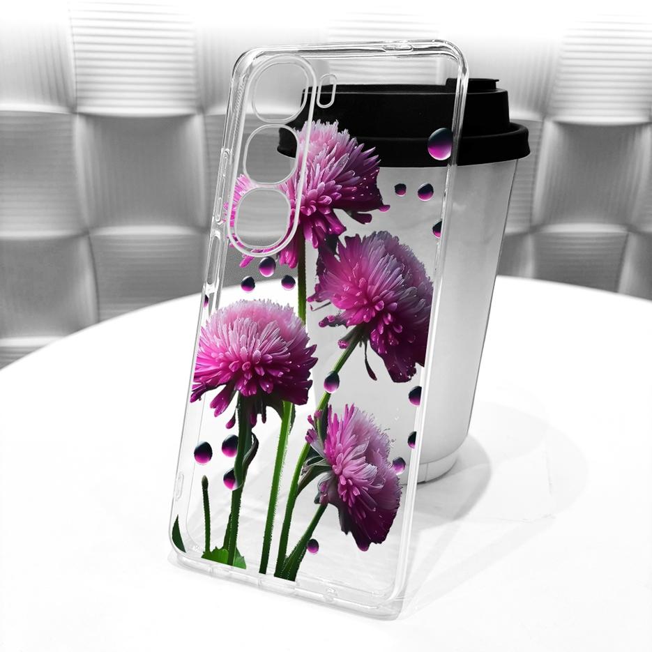 For Vivo V40 Lite 4G 5G Case V2417 Cool Lion Butterfly Painted Cover For Vivo Y200 5G Soft Slim Phone Case For Vivo Y300 5G Bags