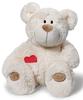 NICI Love Bear Classic White 120cm Plush Toy, Extra Large, Perfect Gift, Large Teddy Bear, 3088612