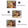 1/12 Scale Wooden Dollhouses Mini Sewing Scene Accessory Body Miniature Mannequin Stand For Craft Enthusiasts