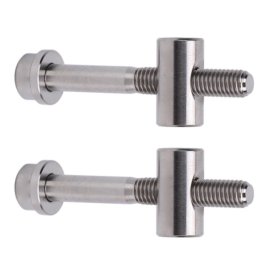 2pcs M5x40mm Ti Alloy Bike Seat Post Fixing Bolts Bike Seatpost Screws Cycling Accessories for Bike