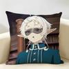 MMushoku TTensei Anime Cushion Cover Natural Linen Organic Fabric DoubleSided Printing Room Sofa Decor Pillow Case