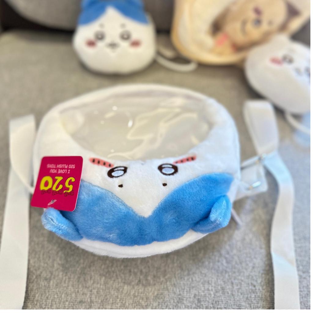 Плюшевая пенал-косметичка Chiikawa Мультяшный Усаги Хати Дзи'и - Милый, Большой Объем Хранения