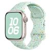 Pale Mint Magnetic Woven Silicone Band for Apple Watch Series 1-10