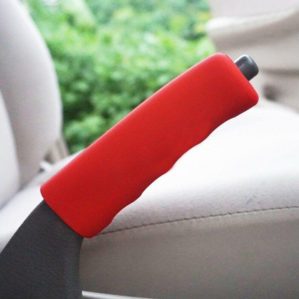 Hand Brake Sleeve Car Silicone Handbrake Cover Shift Non Slip Grip Handle Hand Brake Protection
