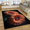 3D Dream Sun Flowers Скандинавский ковер с ромашками для спальни, гостиной, дома, украшение для дивана, детский игровой большой коврик для пола