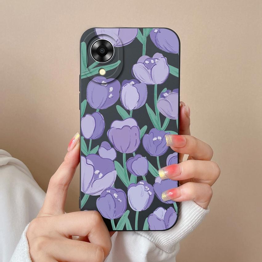 Для Oppo A17k A16k A17 A16 A15 A12 A31 A33 A35 A36 A37 A52 A53s A54 A55 Чехол для телефона Игривый узор для мальчика и девочки Модная оболочка для Oppo Силиконовая задняя крышка