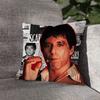 Наволочка Tony Montana S-ScarfaceS для декора дивана, автомобиля, офиса, комнаты, печатная наволочка для подушки, украшения и защита