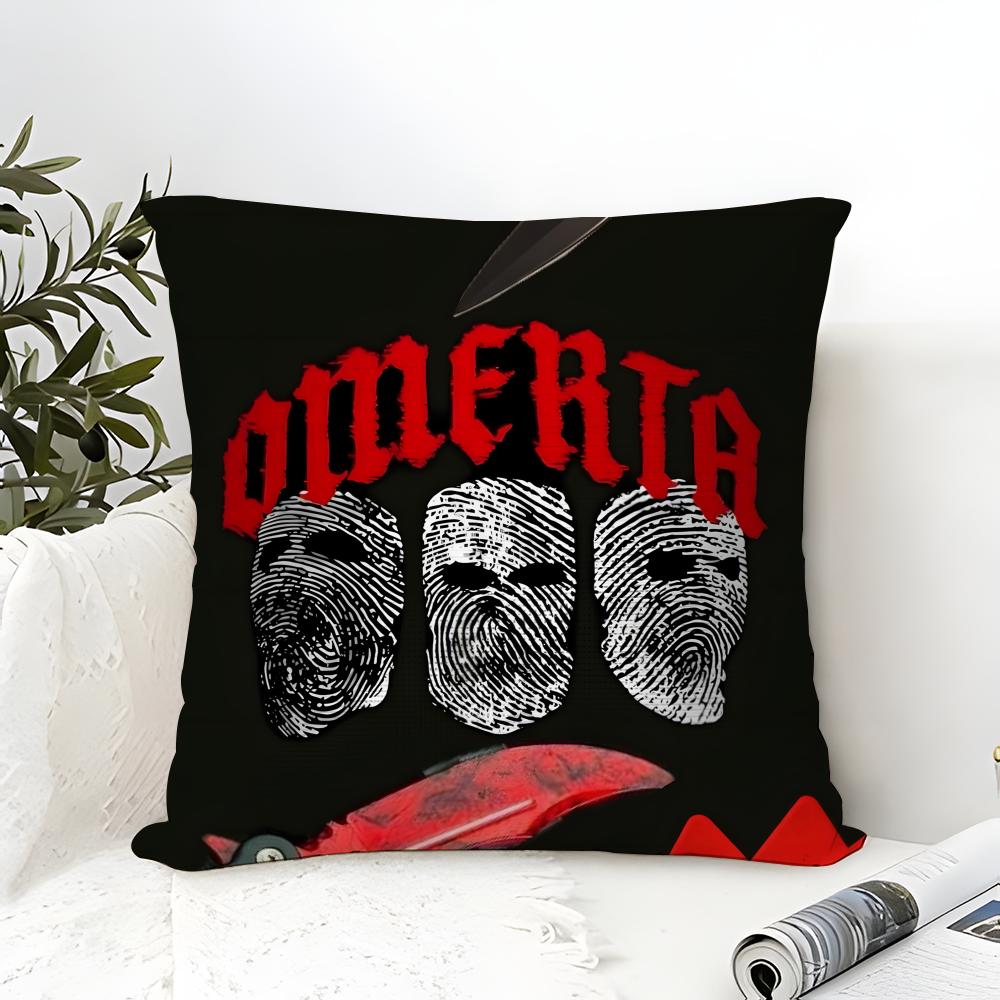 Крутой Музыкальный Бренд O-Omerta 47 1 Наволочка Льняная Наволочка Диван Домашний Декор Чехол для Подушки Чехол для Подушки