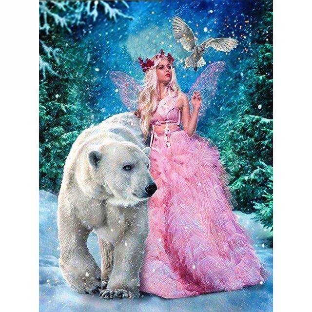 Алмазная мозаика Ангелина