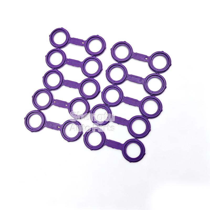 10Pcs Engine OM642 V6 Oil Cooler Seal Gasket Crankcase 6421880580 for Mercedes Benz W166 X166 X164 W463 W164 GLE GLS GL G CLASS