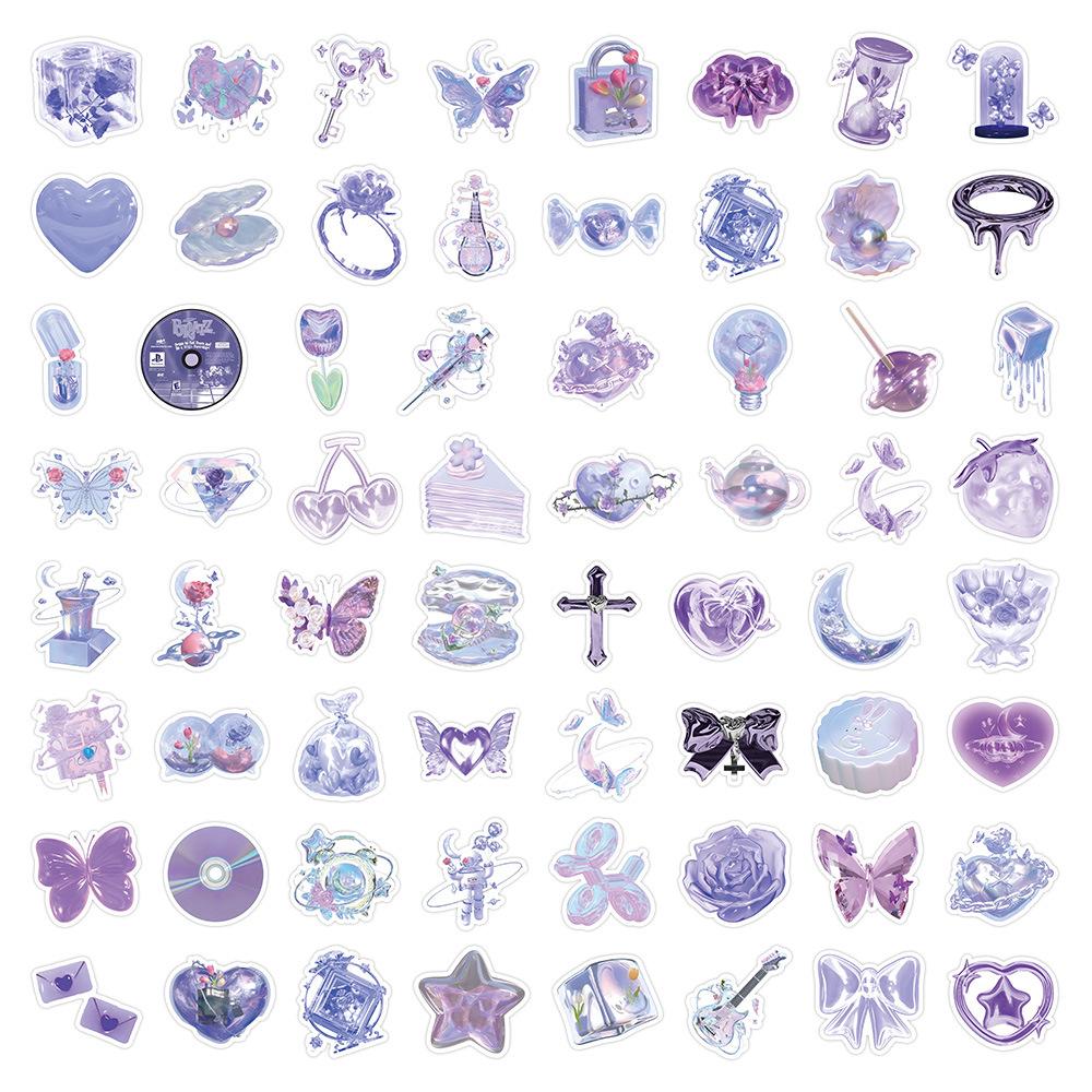 Акварельные наклейки с животными, кавайная кошка, олень, сова, водостойкая многоразовая наклейка, сделай сам, бутылка, украшение для мобильного телефона для ноутбука