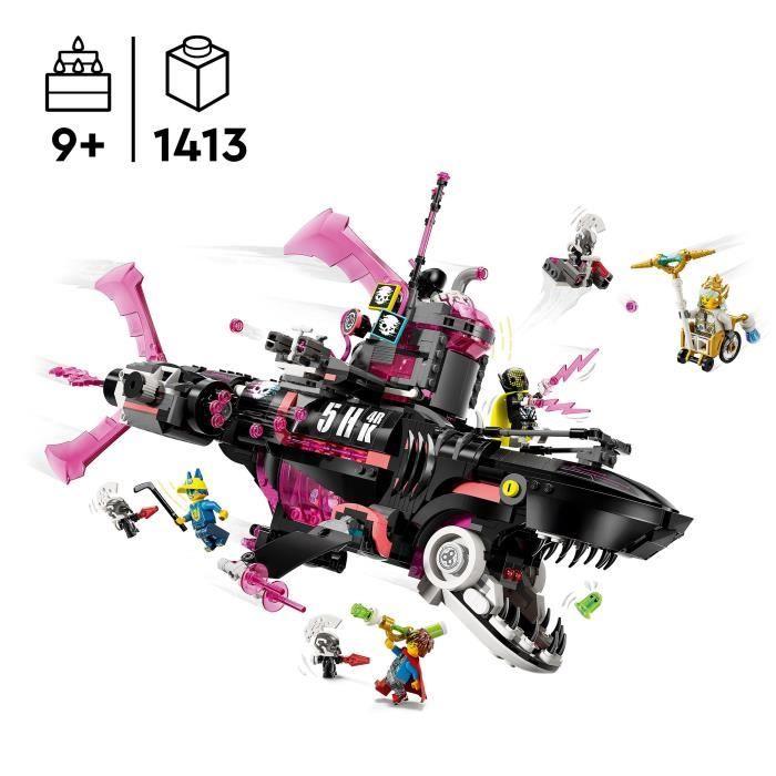 LEGO Dreamzzz 71500 Le Sous-Marin Requin Des Cauchemars - Jeu Créatif Pour Garçon 9 Ans