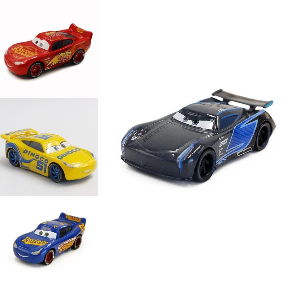High-quality Cars 3 Champion Mcqueen Black Storm Jackson 51 Alloy Toy Car