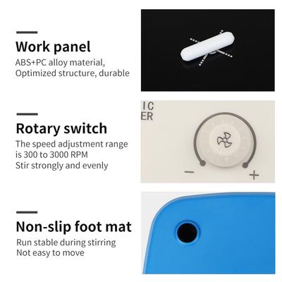 3 л 3000 об/мин Магнитная мешалка Мини Лабораторный Миксер Портативная Мешалка для Жидкостей Плита с Мешалкой для Лаборатории Вилка ЕС