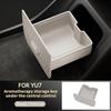 Custom Silicone Storage Box Cover For Xiaomi Yu7 2025 2026 Storage Box Center Hidden Box Organizer Interior Accessories