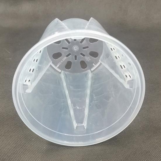 Легкий цилиндрический цветочный горшок без гнилых корней, водопроницаемый, высокий, аксессуары для зелени