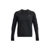 Qualifier Fleece Warm Crew Neck Long Sleeve T-Shirt Men Tops Black 1379304-001