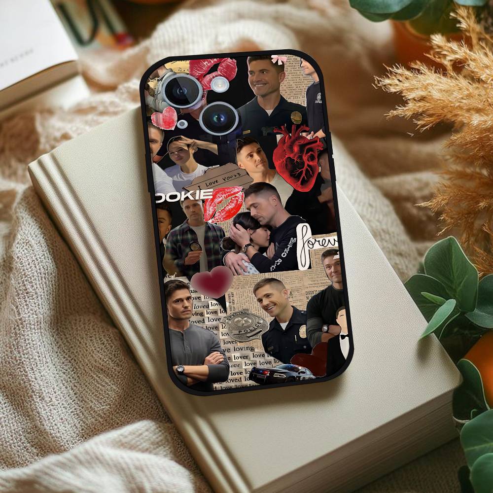 Чехол для телефона Tim B-Bradford Rookied для iPhone 1716 15 14 13 Pro Max 11 12 Mini X Xs XR Черный Силиконовый Чехол