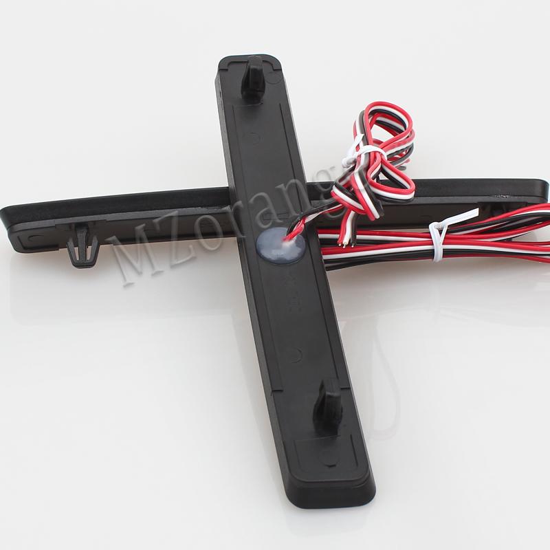 2 шт. светодиодный отражатель заднего бампера стоп-сигналы для VW T5 Transporter для Multivan 2003-2011 аксессуары для заднего бампера автомобиля