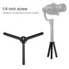 Mini Aluminium Alloy 15KG Heavy Load Folding 1 4   Screw Tripod Accessory for DJI Zhiyun