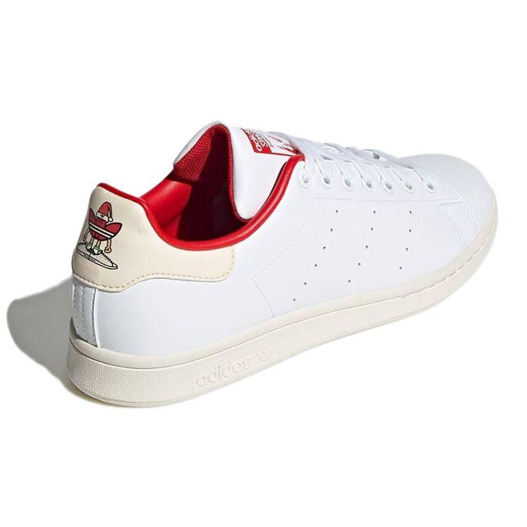 adidas Кроссовки Stan Smith Christmas Unisex белые красные GY1911