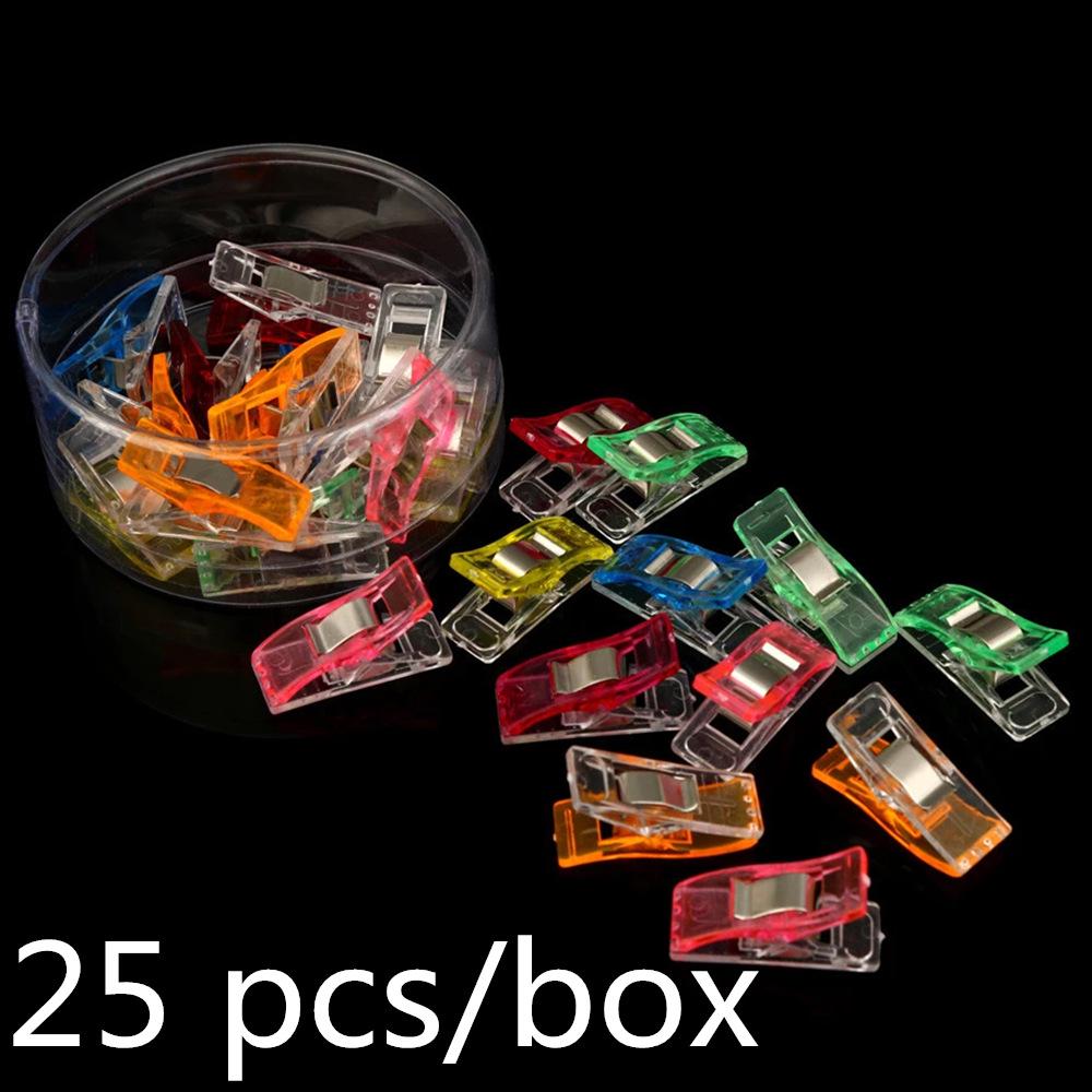 27*10 мм DIY Цветные Позиционирующие Зажимы для Шитья - Пластиковые Зажимы для Обработки Края, Пэчворка, Горячая Распродажа