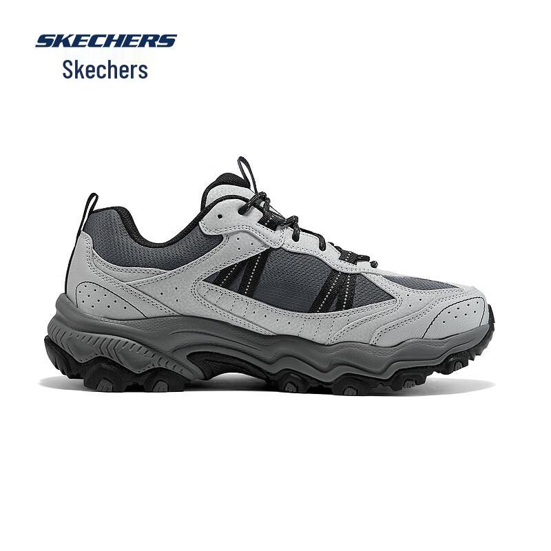 Skechers Мужская повседневная уличная обувь широкой посадки 237527W