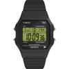 Timex T80 34mm Watch – Black with Stainless Steel Expansion Band