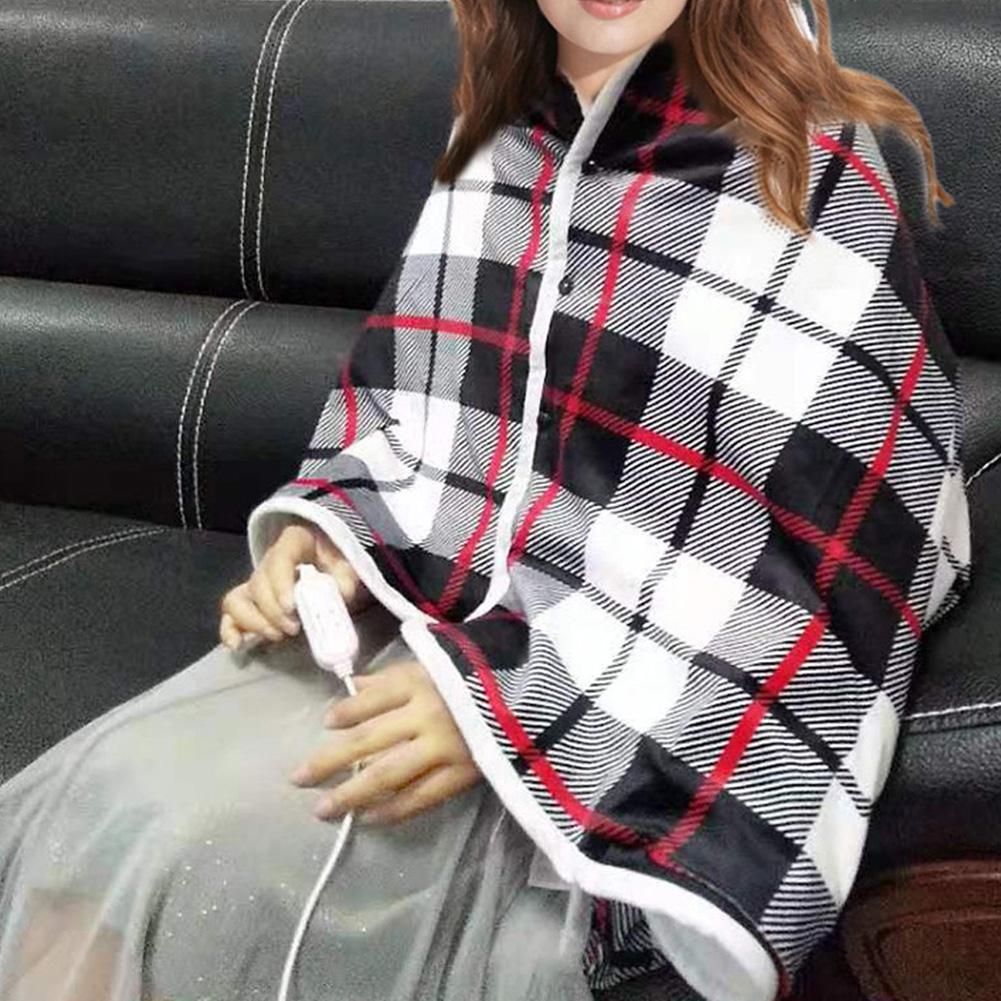 Теплый ковер, электрический матрас, многофункциональный таймер, шаль, грелка для спины, зимнее электрическое одеяло из норки и бархата