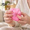 Hand Exerciser Toys Stress Relief Cheese Squeeze Toy, Slow Rising Pearlescent Fidget Toy Simulated Sensory for Adults Kids