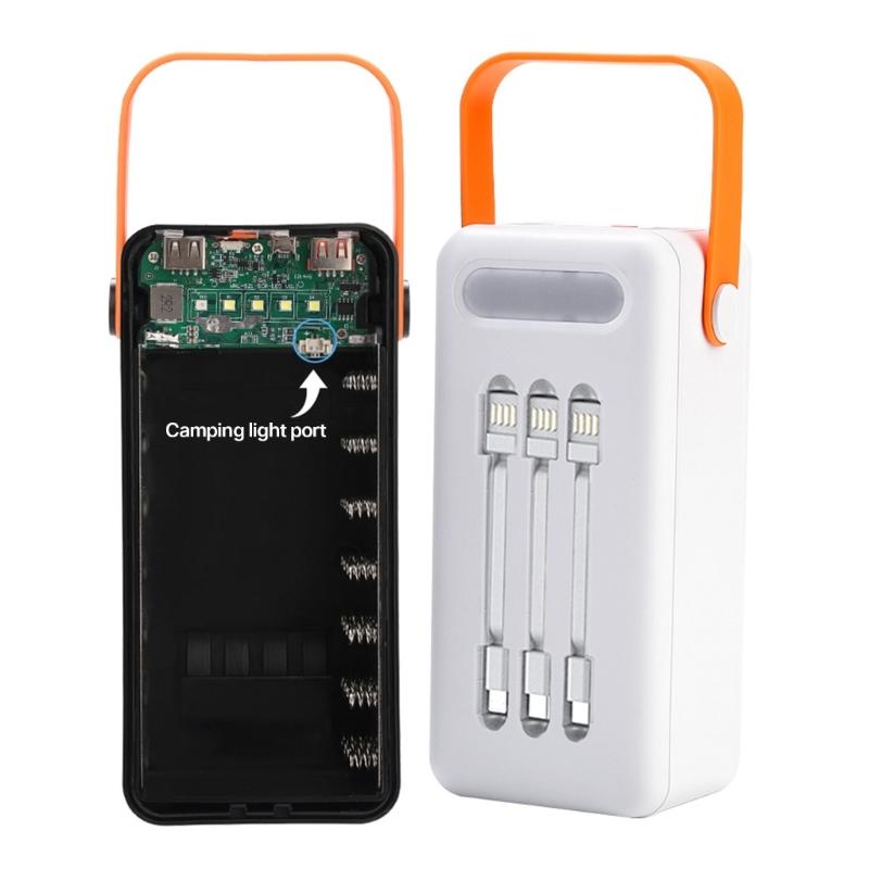 (Не включает батарею) Сделай сам 35-слотовый бокс для хранения батареек Корпус 35-секционный Плоская головка 18650 Батарейки Зарядное устройство Корпуса