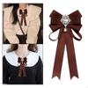 Женский галстук-бабочка, воротник, нагрудник, ювелирные изделия, модное жабо, корсаж для дам, рубашка на шею для девочек