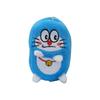 Cute Plush Doraemon Keychain Soft Pp Cotton Whimsical Cartoon Key Accessory