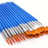 4pcs Flat Head Paint Brush Acrylic Paint Brush Artist Craft Paint Brush Watercolor Small Brush Lot Painting Brush