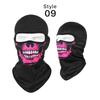 Fashion Outdoor Sports Skull Balaclava Mask Windproof Full Face Neck Gaiter Ninja Headgear Hat Motorcycle Riding Hiking Cycling Cap Masks