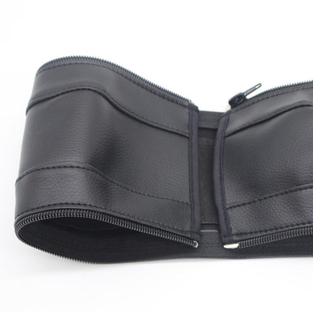 Универсальная крышка-подлокотник для детской коляски из ПУ-кожи на молнии, моющаяся и прочная защита ручки.