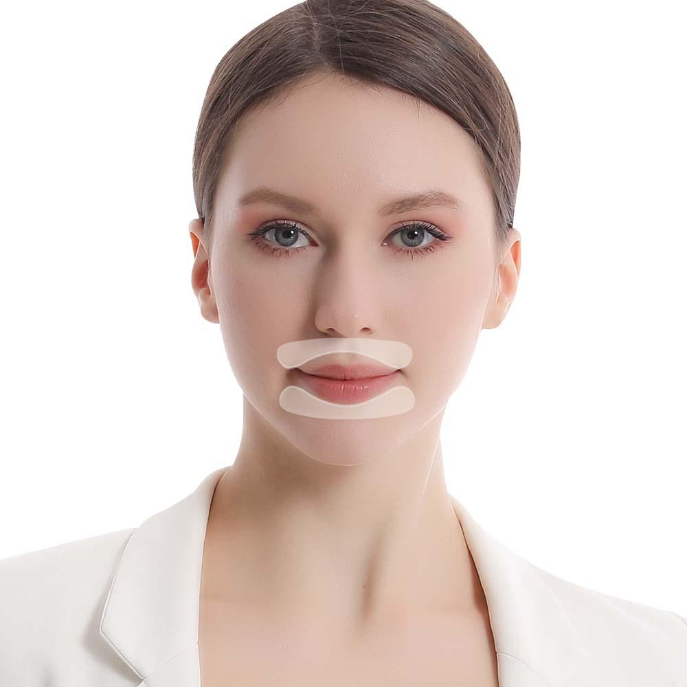 Гидрогелевые патчи для лица от морщин: Воздействует на лобные, межбровные и носогубные морщины.