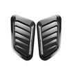 Универсальный автомобильный воздухозаборник из углеродного волокна, декоративный капот, ковш, крышка вентиляционного отверстия, наклейки, украшение, стиль