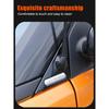Для Benz Smart 451 Fortwo 2009-2015 ABS Автомобильное Треугольное Облицовочное Панель Зеркала Заднего Вида Стойки А Декоративная Наклейка Антенны Аксессуары