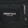 ESSENTIALS Back logo Short sleeve T-shirt XL black Men's Used