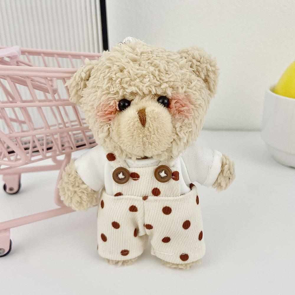 Мягкая кукла Маленький мишка Брелок Мультяшный брелок для ключей от машины Милый подвес для сумки