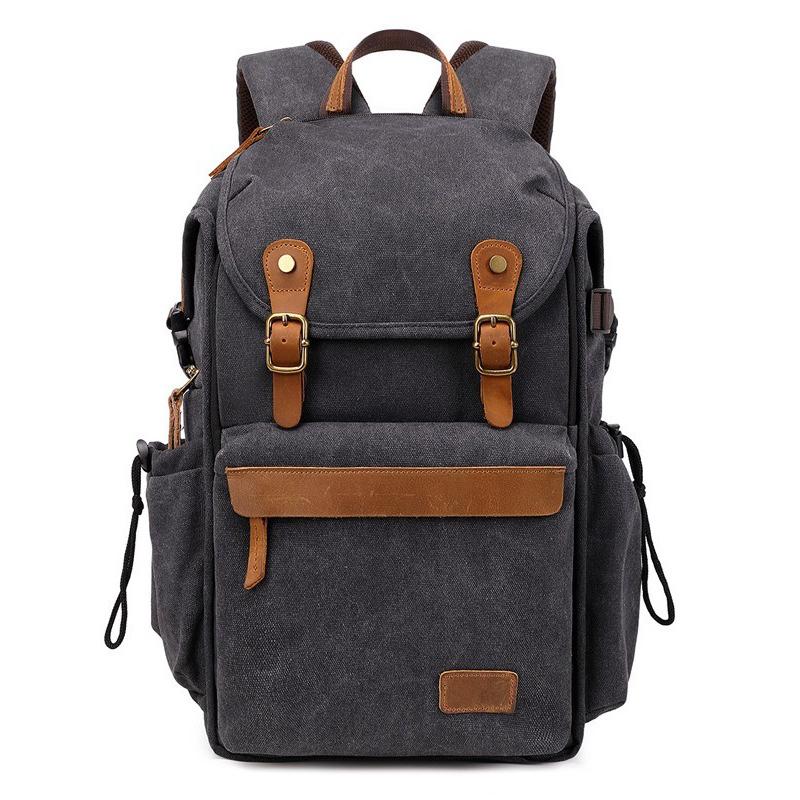 Ретро-холщовый рюкзак для камеры Micro Single Drone Universal Bag Сумка для зеркальной камеры Рюкзак Многофункциональная сумка для наружной камеры