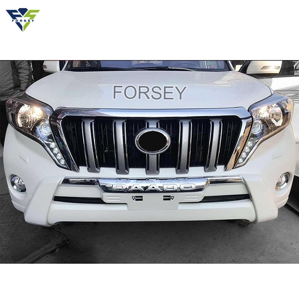 Защита переднего бампера для Prado FJ150 (2014-2017)