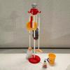 Children's Simulation Cleaning Tools Set - Cartoon Mini Housework Supplies Kit with Broom Mop Bucket, Kids Playhouse Toys