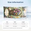 Floral Background Theme Quick Dry Beach Towel Custom Name Text Print Large Sand Resistant Towel Beach Vacation
