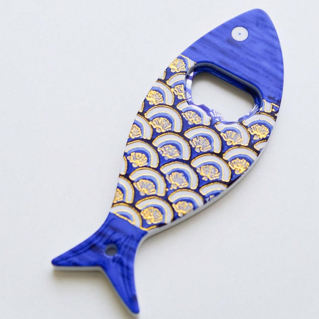 1Pc Fish Beer Bottle Opener Kitchen Living Room Refrigerator Sticker Decoration Christmas Gift